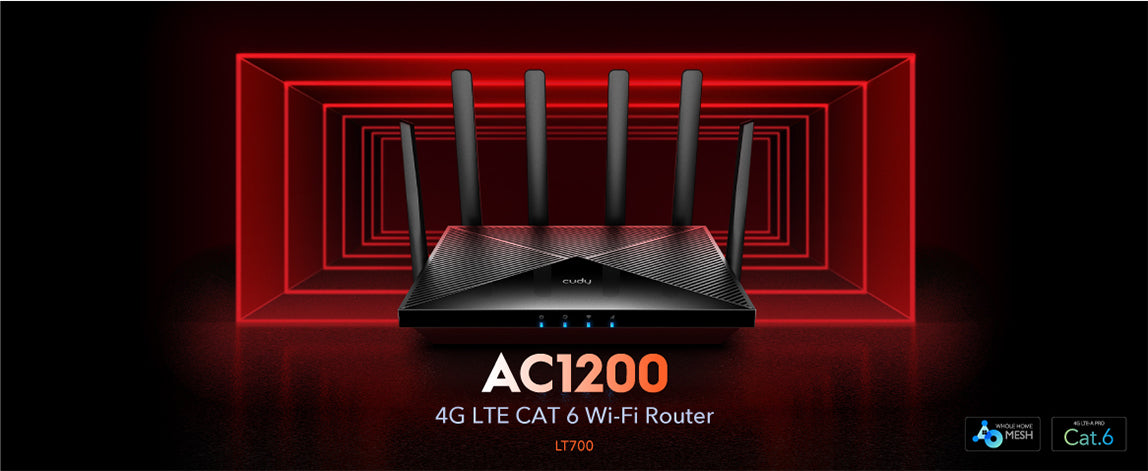 Cudy AC1200 4G LTE CAT 6 Router