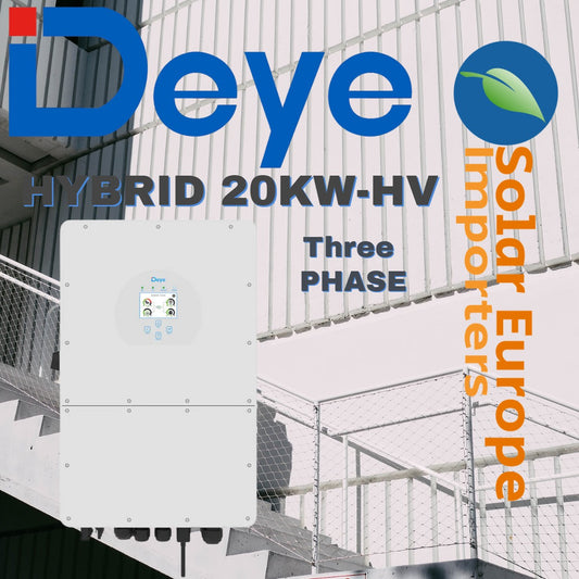 Deye: 20Kw Three Phase Hybrid Inverter (SUN-20K-SG01HP3-EU-AM2)