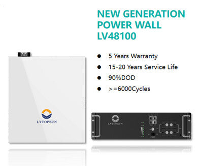 LV 4.8KWH 48V 100AH LITHIUM BATTERY (INCLUDING BATTERY CABLE AND BRACKET)